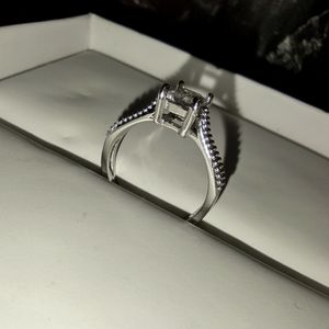 Silver Engagement Ring from Kay